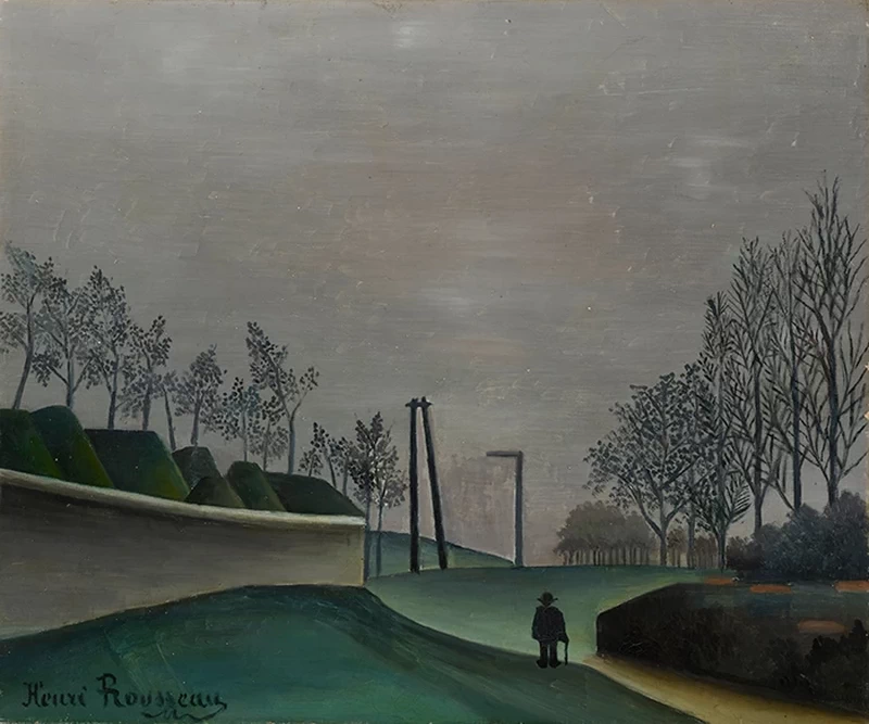 Vista delle fortificazioni - Hiroshima Museum of Art